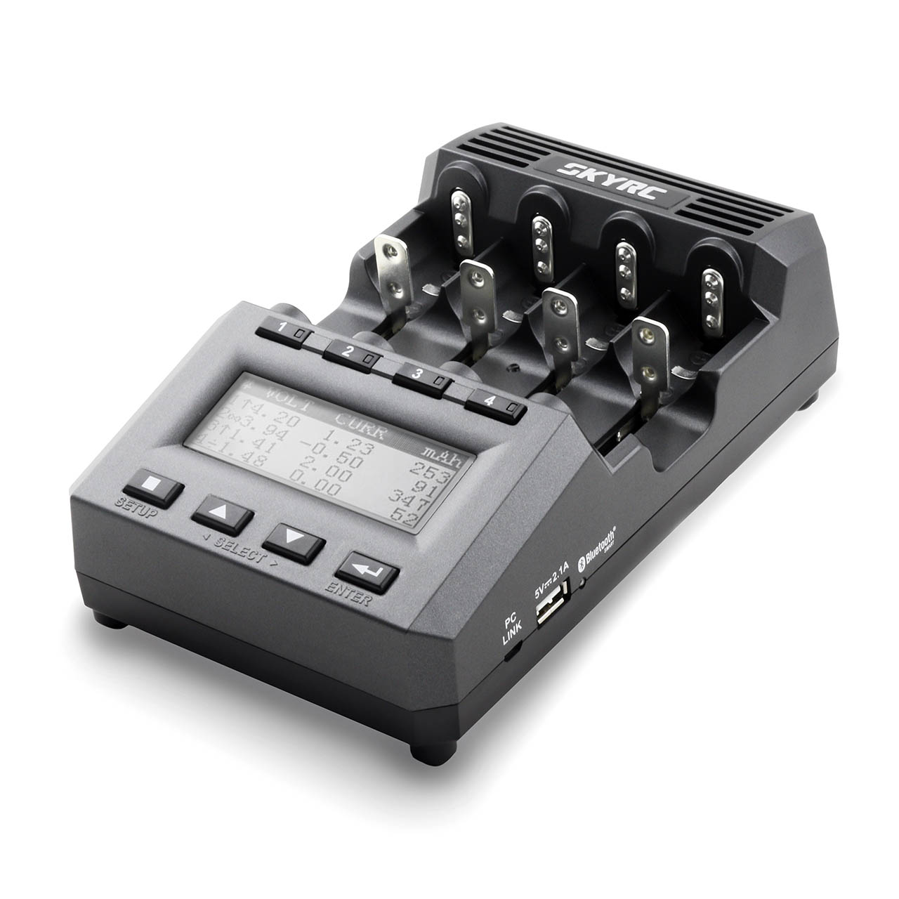 SkyRC MC3000 Ladegerät Analyzer für 4xAA/AAA DC 4A SK-100083