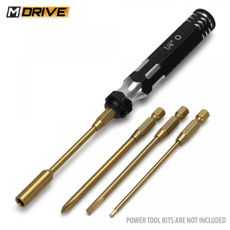 M-DRIVE Pro Power Tool Bits Halter Griff 1/4" Magnetisch MD00050