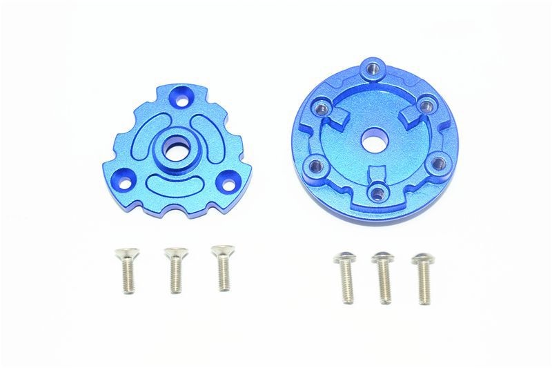 GPM Alu Hauptzahnradverstärkung blau Traxxas 1/10 E-Revo
