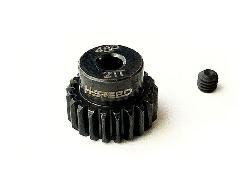 H-SPEED Ritzel 21 Zähne 48dp, 3,175mm Stahl HSPX321
