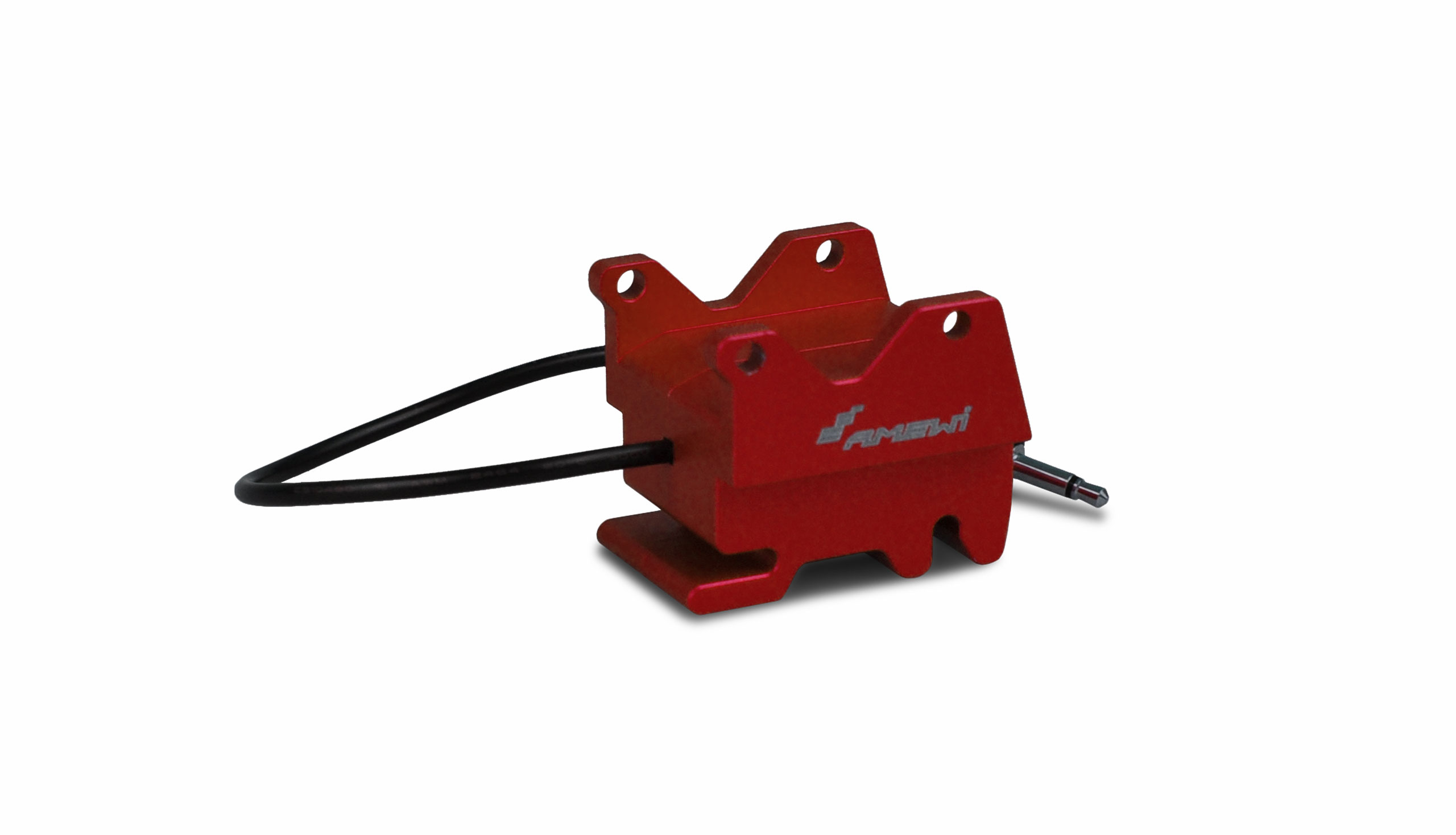 Amewi Elektronisches Schnellwechselsystem für Bagger 1:14 CNC Aluminium, rot 28368