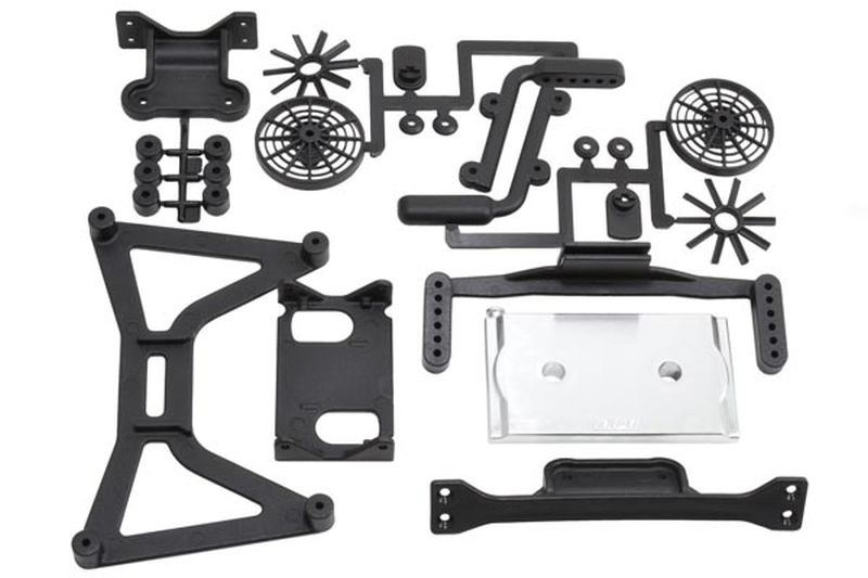 RPM No-Clip Karohalter schwarz TRX Slash 4x4 70920 - Abbildung 1