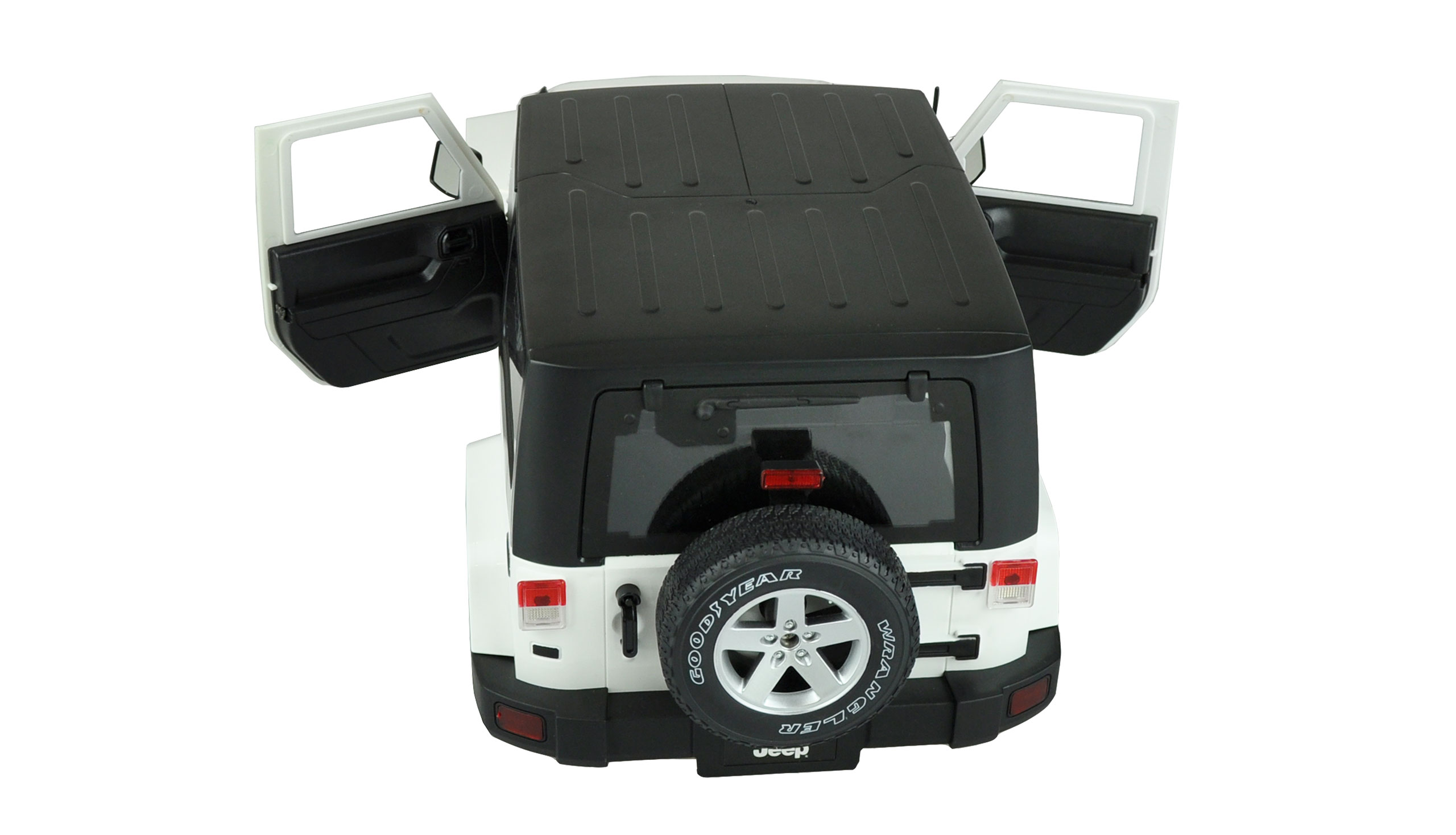Amewi Wrangler Geländewagen Scale Karosserie weiß 1/10 ABS Kunststoff 10005