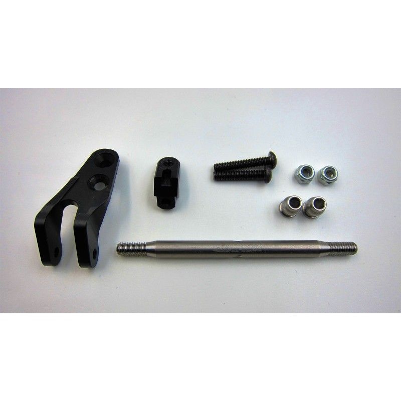 SAMIX Alum. 3 Link Set hinten schwarz für Axial SCX10-2 SCX2-6062