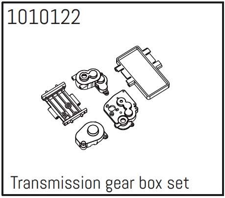 Hobby Plus Transmission Gear Box Set - PRO Crawler 1:18 240193