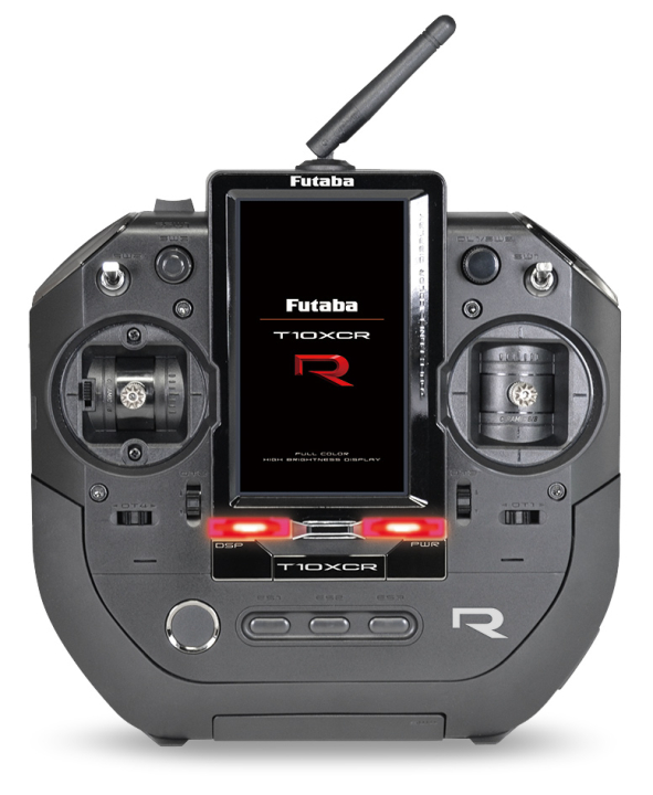 Futaba T10XCR Stick Fernsteuerung F-4G, T-FHSS SR, T-FHSS, S-FHSS - R404SBS FP05003239-3