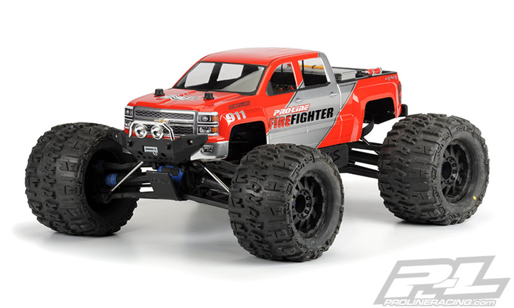 Pro-Line 2014 Chevy Silverado Karo (klar) TRX Revo3.3, T-Maxx3.3 + MGT 3430-00