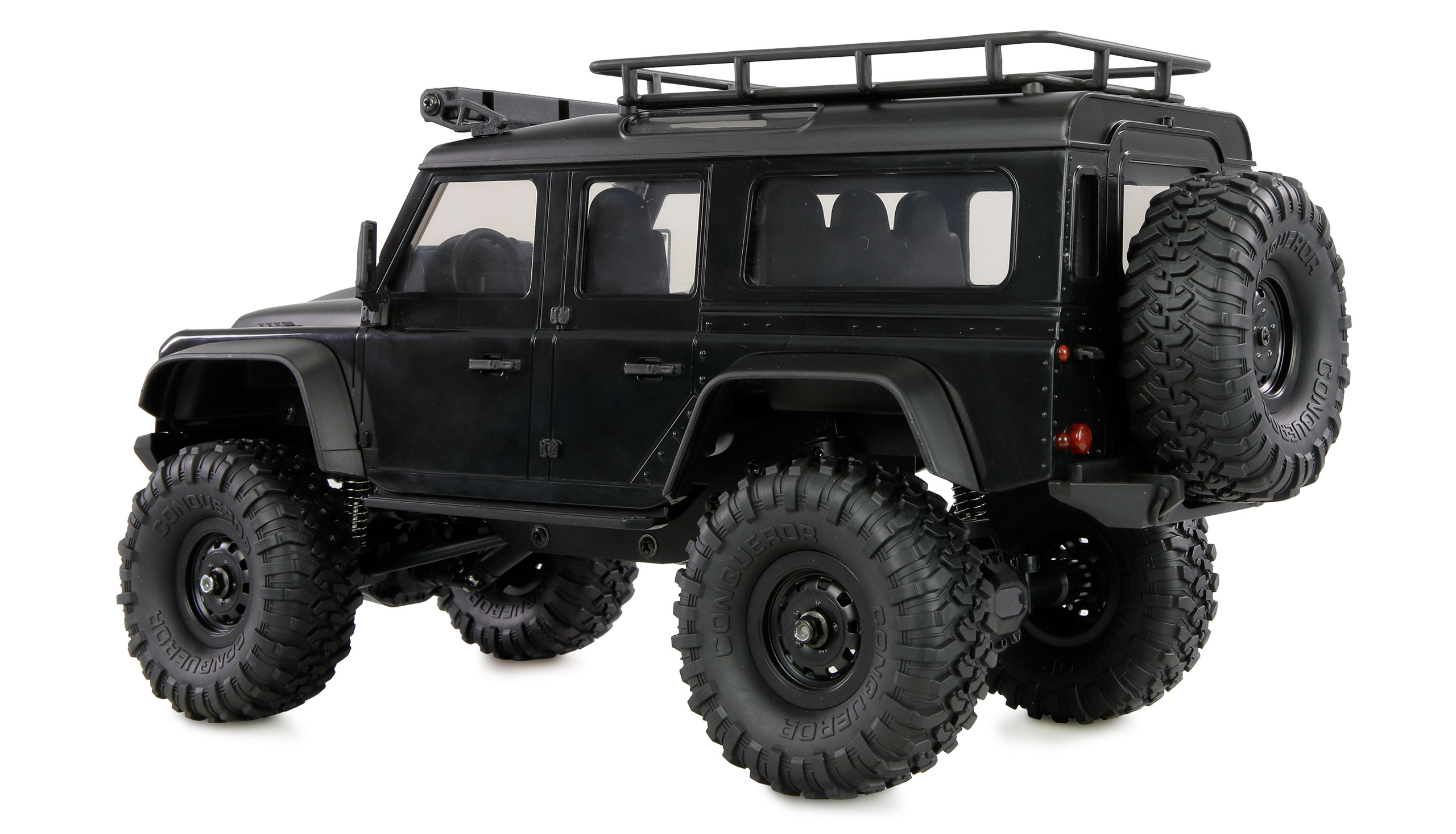 Amewi AMXRock Mini-D90 Scale Crawler 4WD 1:16 RTR schwarz 22725