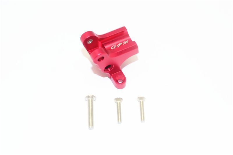 GPM Alu Befestigung für obere Chassisstrebe hinten rot ARRMA Kraton, Tali, Typh, Outca,Notor,Limitl,Infra,FT 6s MAK015RAR
