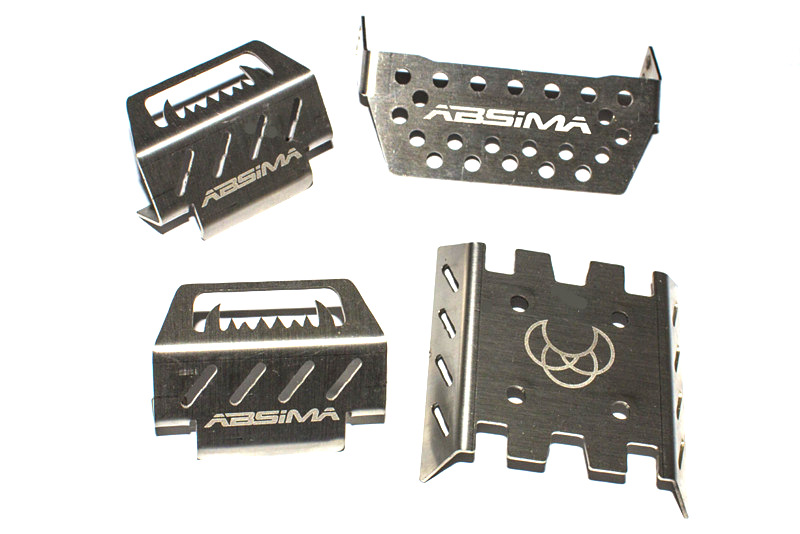 Absima Gleitplatten Set (4 St.) 1230709