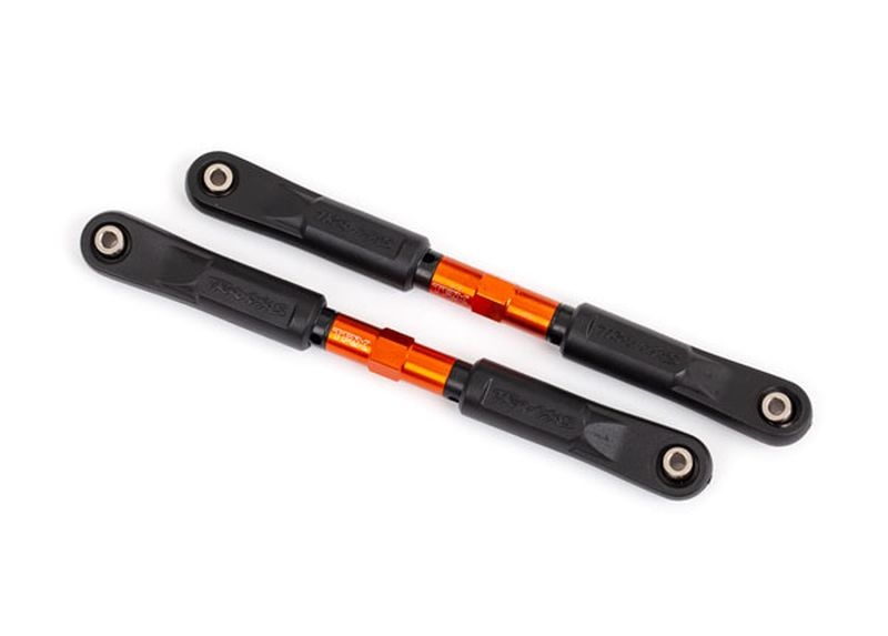 Traxxas Sturz-Links vo 144mm Alu orange mit Kugelpfannen montiert 9547T