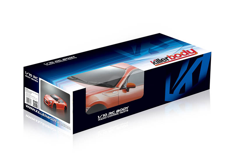 KB48567 Toyota 86 Karosserie Orange 195mm RTU