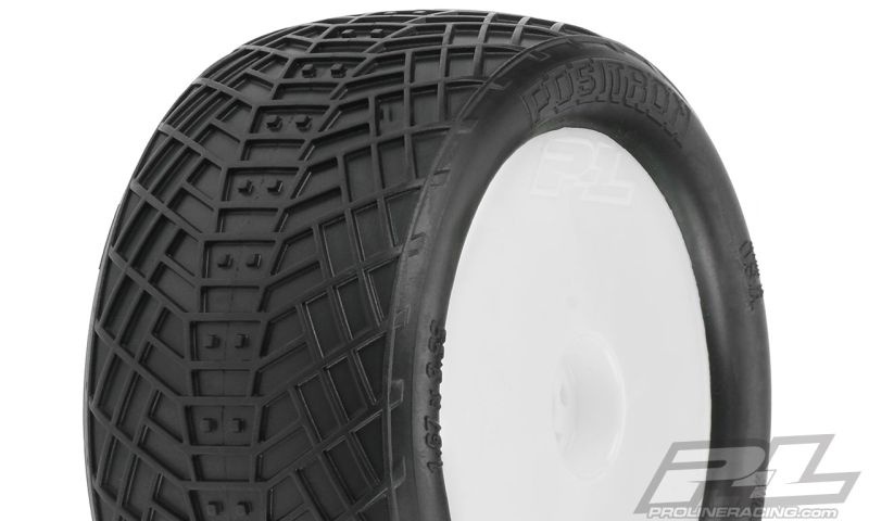 Pro-Line Positron MC Buggy hinten (2) auf Felge weiß 8256-13