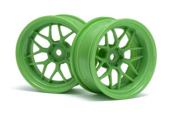 HPI Tech 7 Felgen Grün 52X26X+9mm Offset (2St) 116532