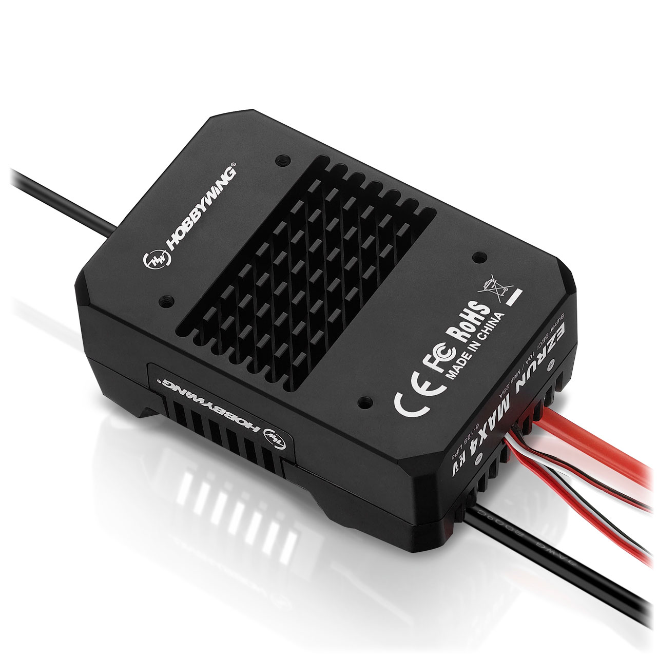 Hobbywing Ezrun MAX4-HV Regler Sensorless 300 Amp, 6-12s LiPo, BEC 10A 30104002