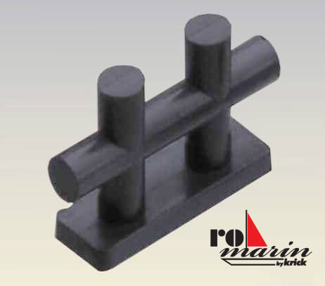 ROMARIN Doppelkreuzpoller 28X18 mm (VE6) RO1345