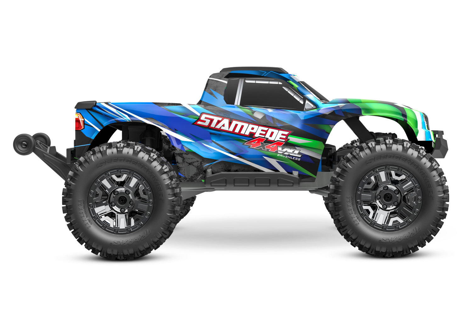 Traxxas Stampede 4x4 VXL HD Grün 1:10 Brushless Monstertruck RTR 90376-4 - Abbildung 2