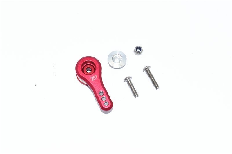 GPM Alu Servohorn 25T rot ARRMA Kraton, Typhon, Outcast, Notor, Limitl, Infra 6s MAK025TA/3HR