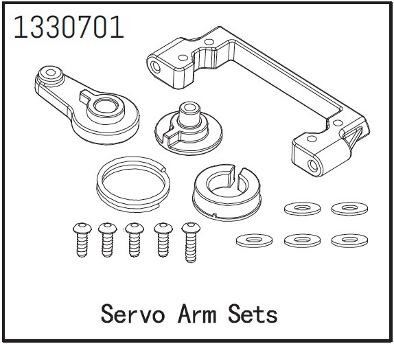 Absima Servo Horn Set - BronX 1330701