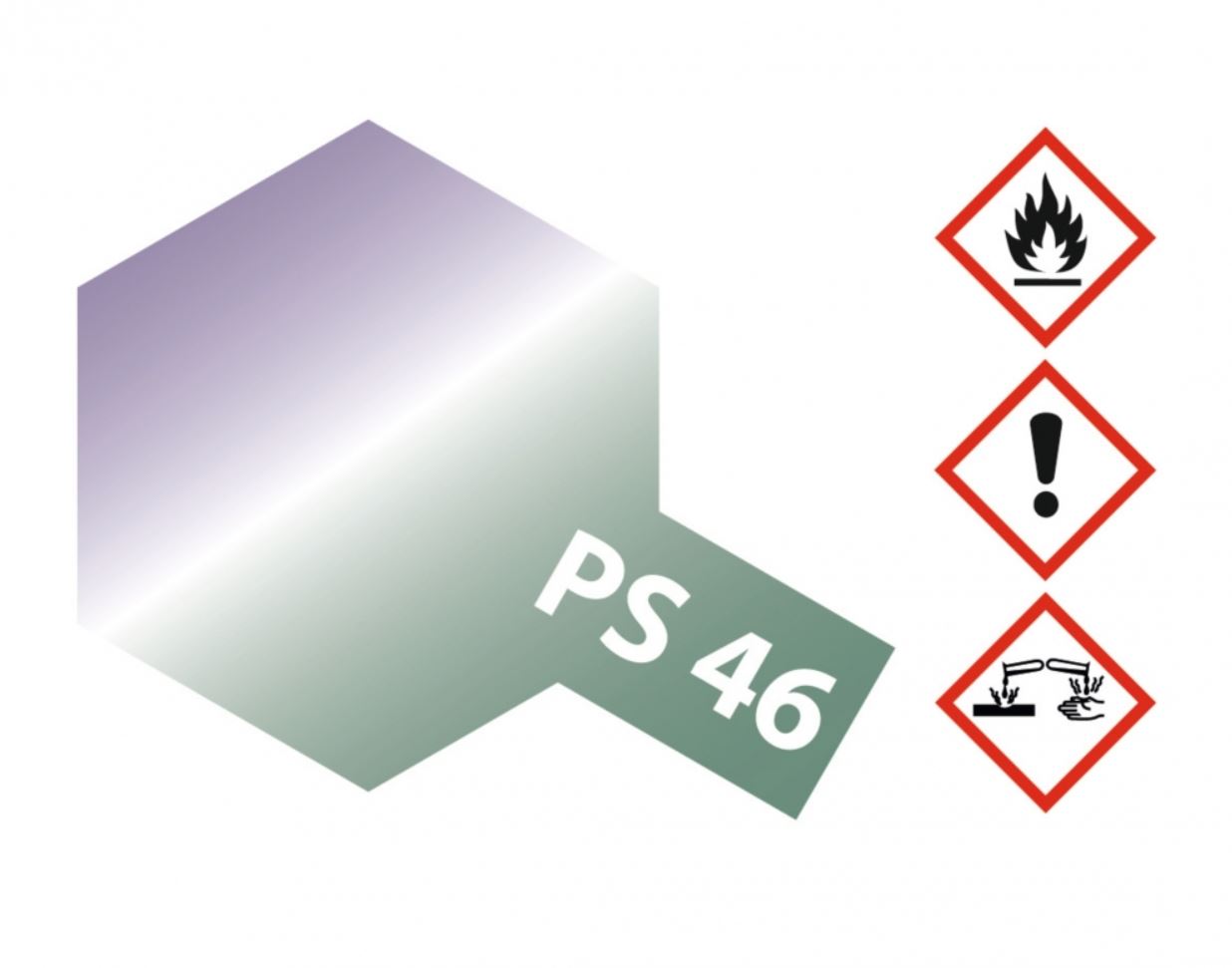 Tamiya Color Lexan Spray Farbe PS-46 Grün Violett Effekt PS46 Green Violet 100ml 300086046