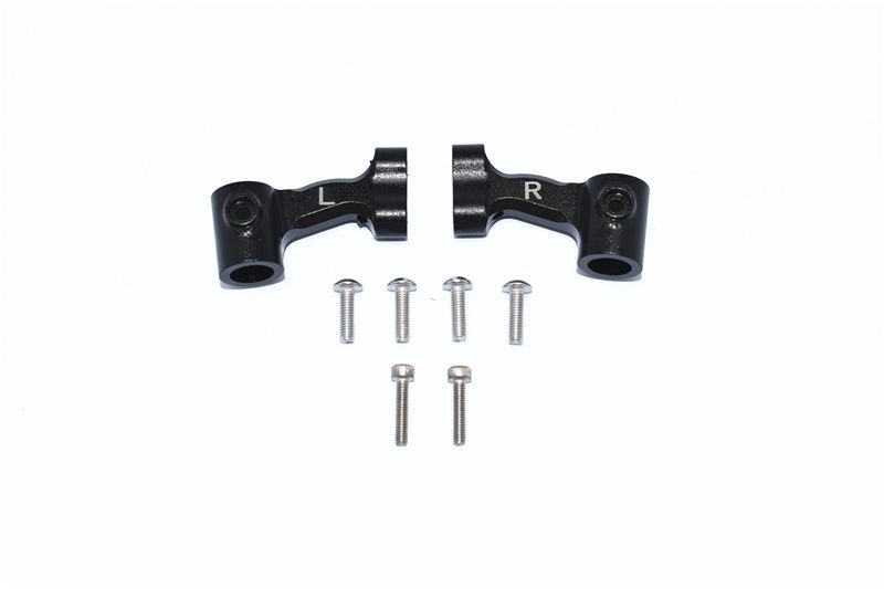 GPM Alu Karosseriesteherbefestigung hinten schwarz ARRMA Talion, Kraton, Limitless 6s MAT201RBBK