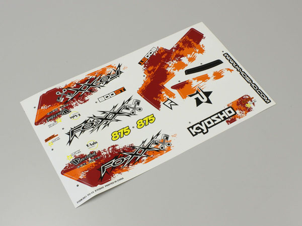 Kyosho DEKORBOGEN FO-XX GP MAB302-1