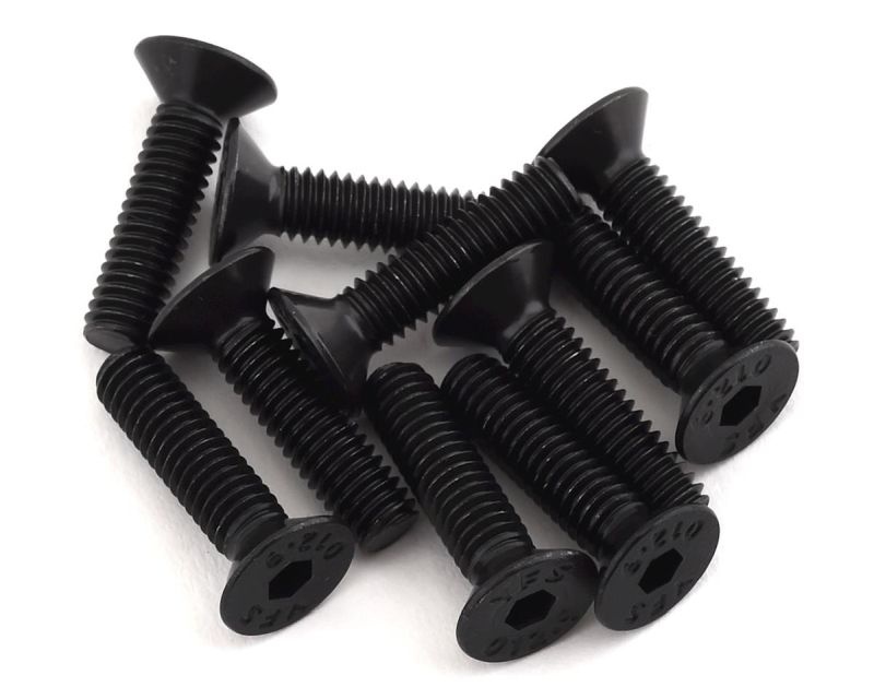 ProTek RC 4x16mm High Strength Flachkopfschrauben (10)  PTK-H-2306