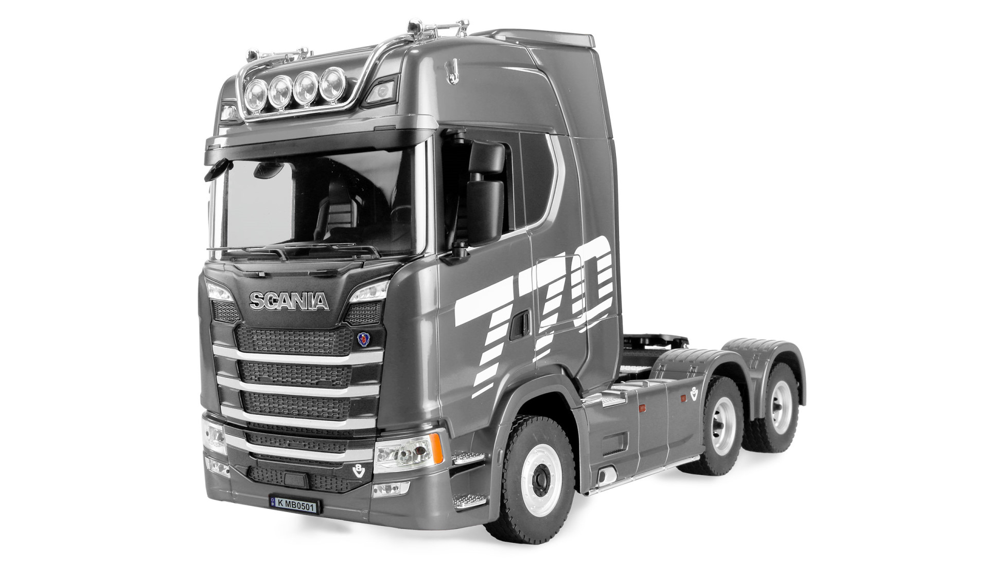 Amewi Scania 770 S LKW Zugmaschine 6x4 1:18 RTR silber 22762 - Abbildung 1