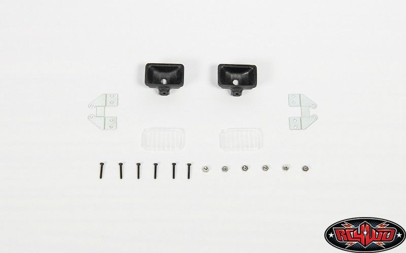 RC4WD 1/10 Square Light Pods w/Mounts VVV-C0362