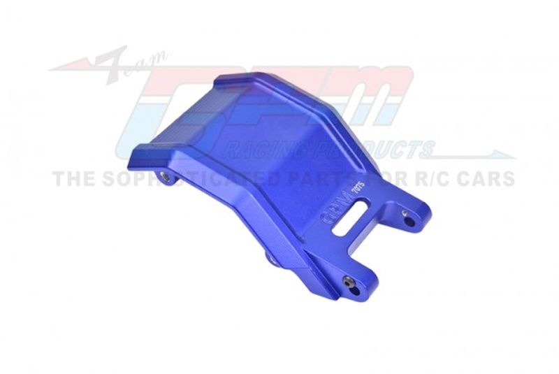 GPM Alu Skid-Platte blau 1/4 PROMOTO-MX MOTORCYCLE RTR FXR-LOS06000/60 MX016AB