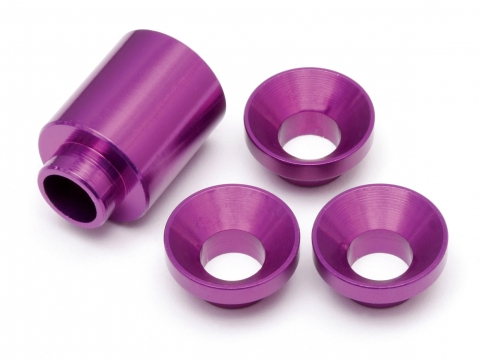 HPI Spacer für Kupplungsglockenhalter (Lila) 87459