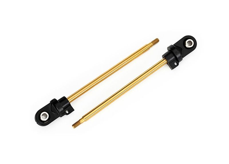 Traxxas Kolbenstange, GTX Dämpfer, TiN-coated (2) (monitert mit Kuge 7763T