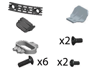 Amewi ET1021 Rammschutz Hinten AM10T ET1021