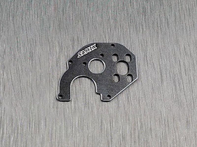 SAMIX SCX24 alum. motor plate (suitable for 050 motor) für SCX-24 SCX24-6037