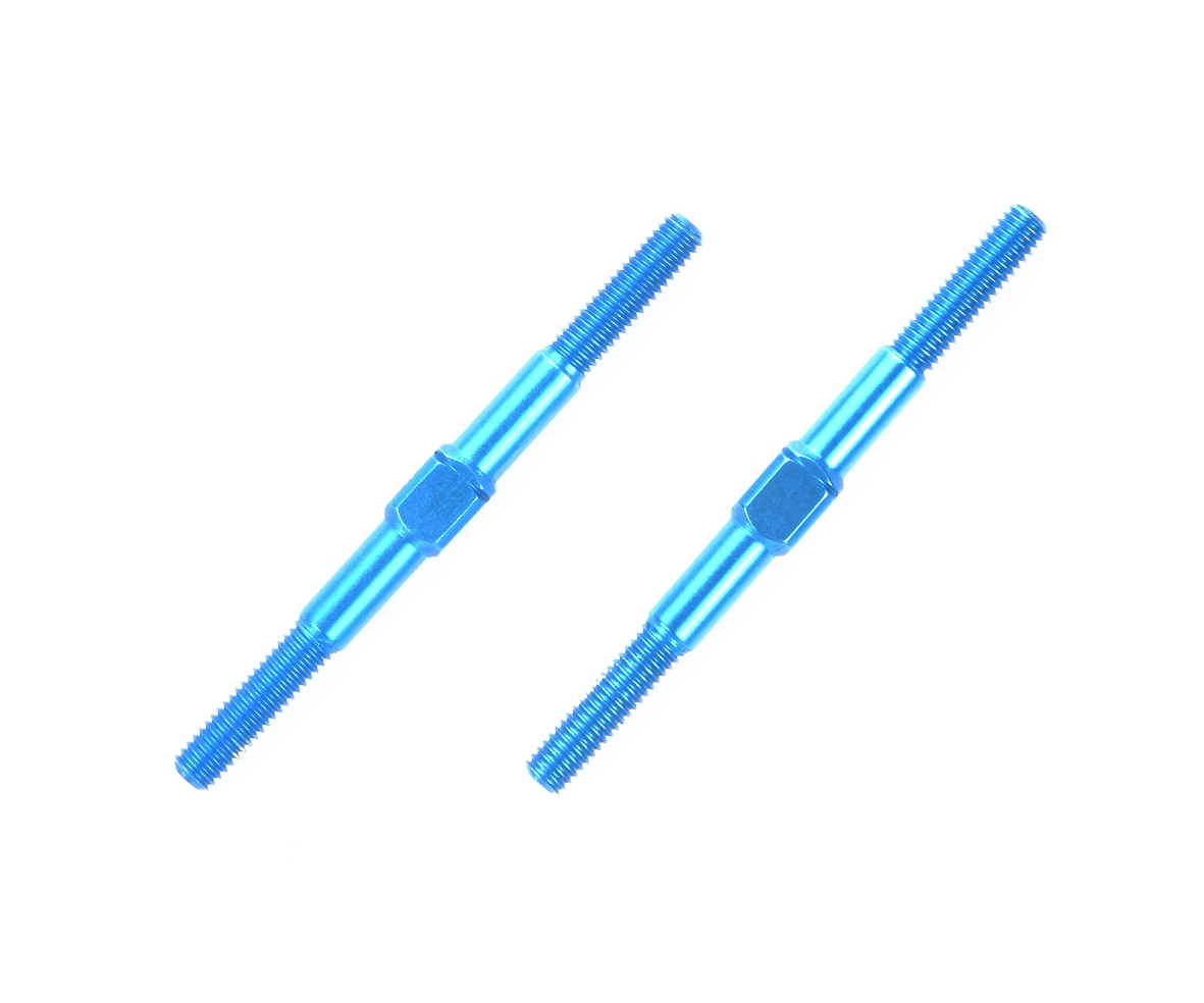 Tamiya 54250 Alu Li/Re-Gewindestangen 3x42mm (2) blau 300054250