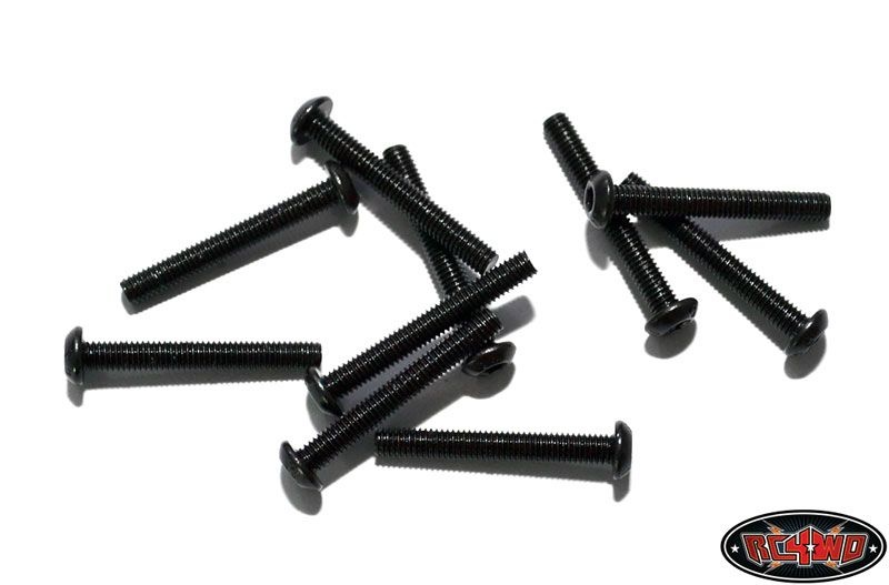 RC4WD Steel Button Head Cap Screws M3 x 22mm (10) Z-S0658