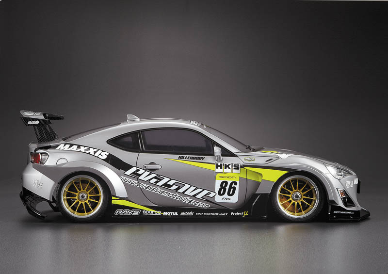 KB48587 Dekorbogen Karosserieverbreiterung Toyota 86 & Subaru BRZ