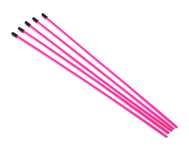 ProTek RC Antennenrohr mit Kappe neonpink (5)