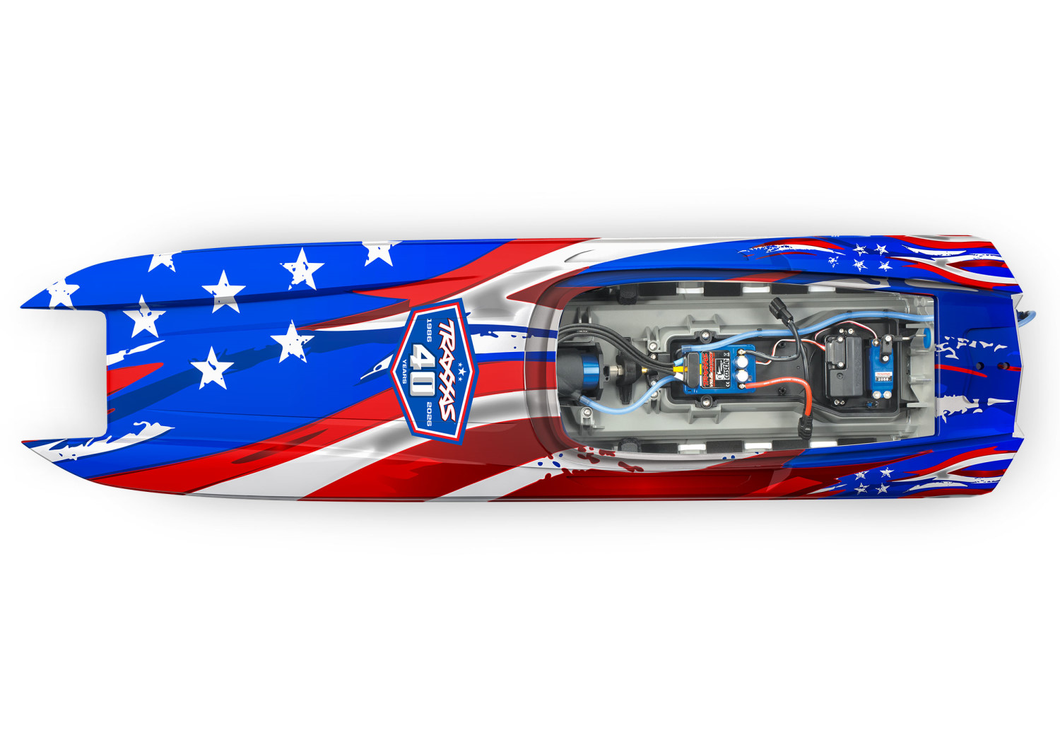 Traxxas DCB M41 Brushless Katamaran 40th Anniversary LE 40Zoll 57046-4