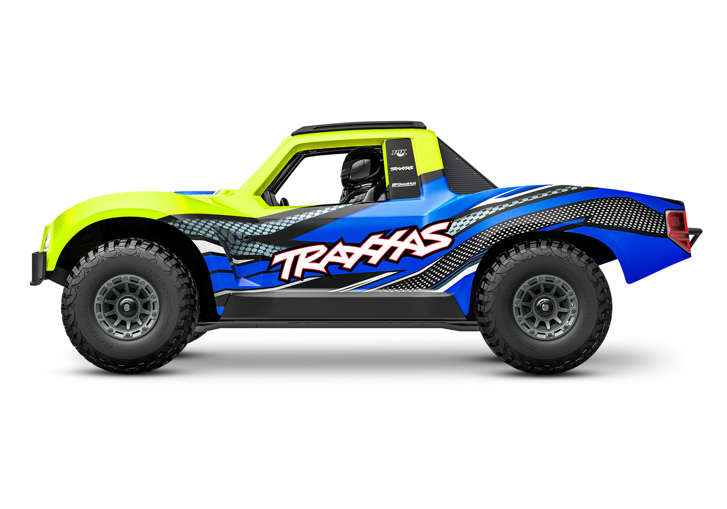 Traxxas MINI-Slash BL-2S 4x4 gelb 1/16 Short Course RTR Brushless mit 2S Lipo/Lader 10164-1 - Abbildung 5