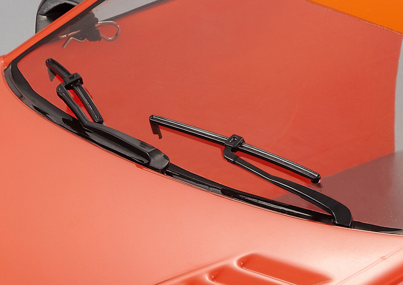 KB48352 Beschlagsatz Tourenwagen Scheibenw. Spoiler Spiegel Antenne