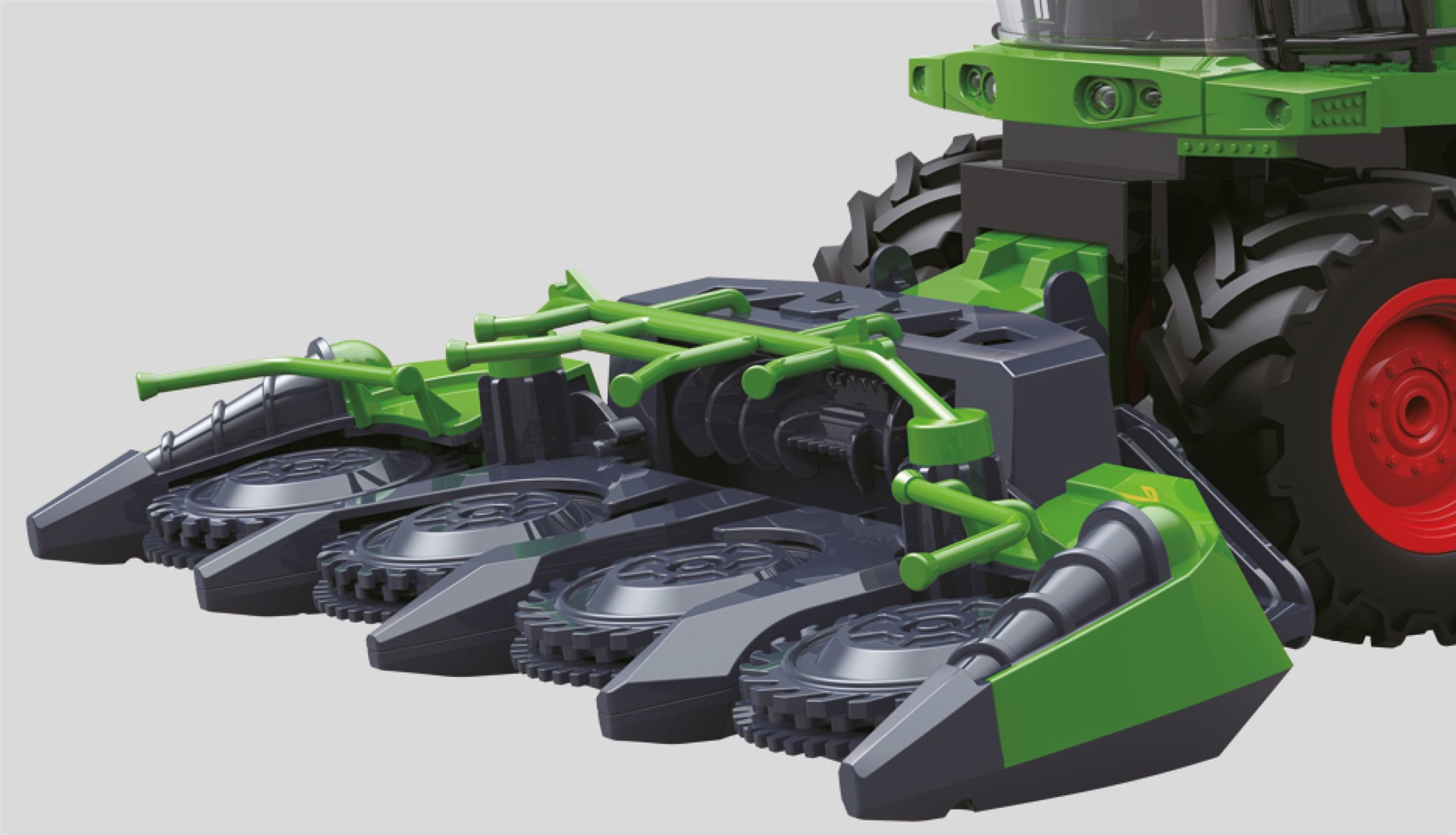 Amewi RC Feldhäcksler mit Maisgebiss, Licht & Sound, 1:24 RTR 22595