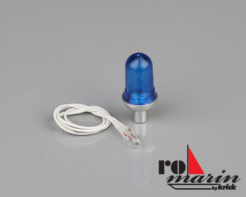 ROMARIN Blaulicht mit Miniaturglühlampe 6 V RO1648