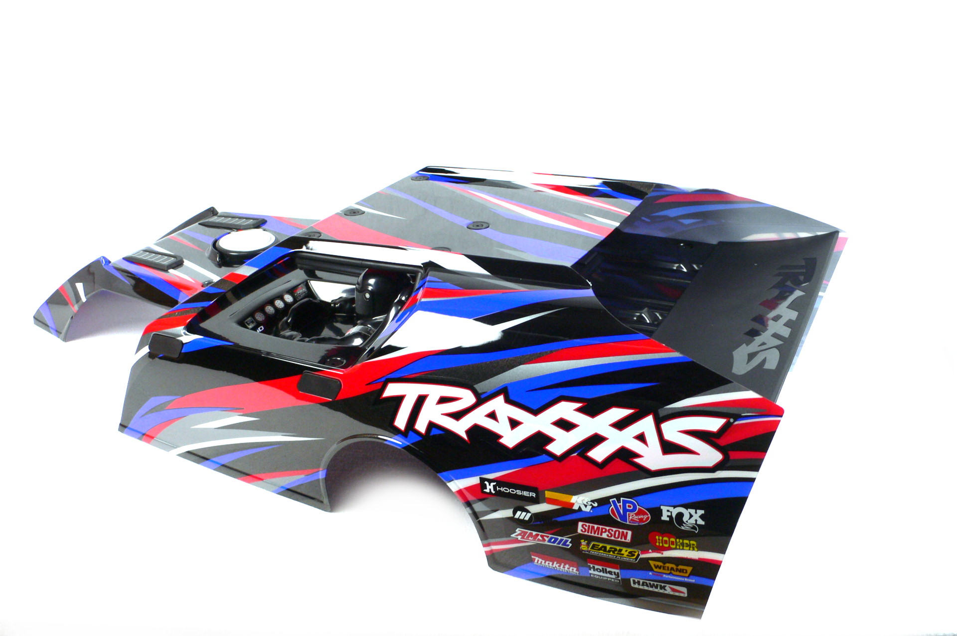 Traxxas Slash Mudboss 1:10 Clipless Karosserie Rot Race Truck - Abbildung 2