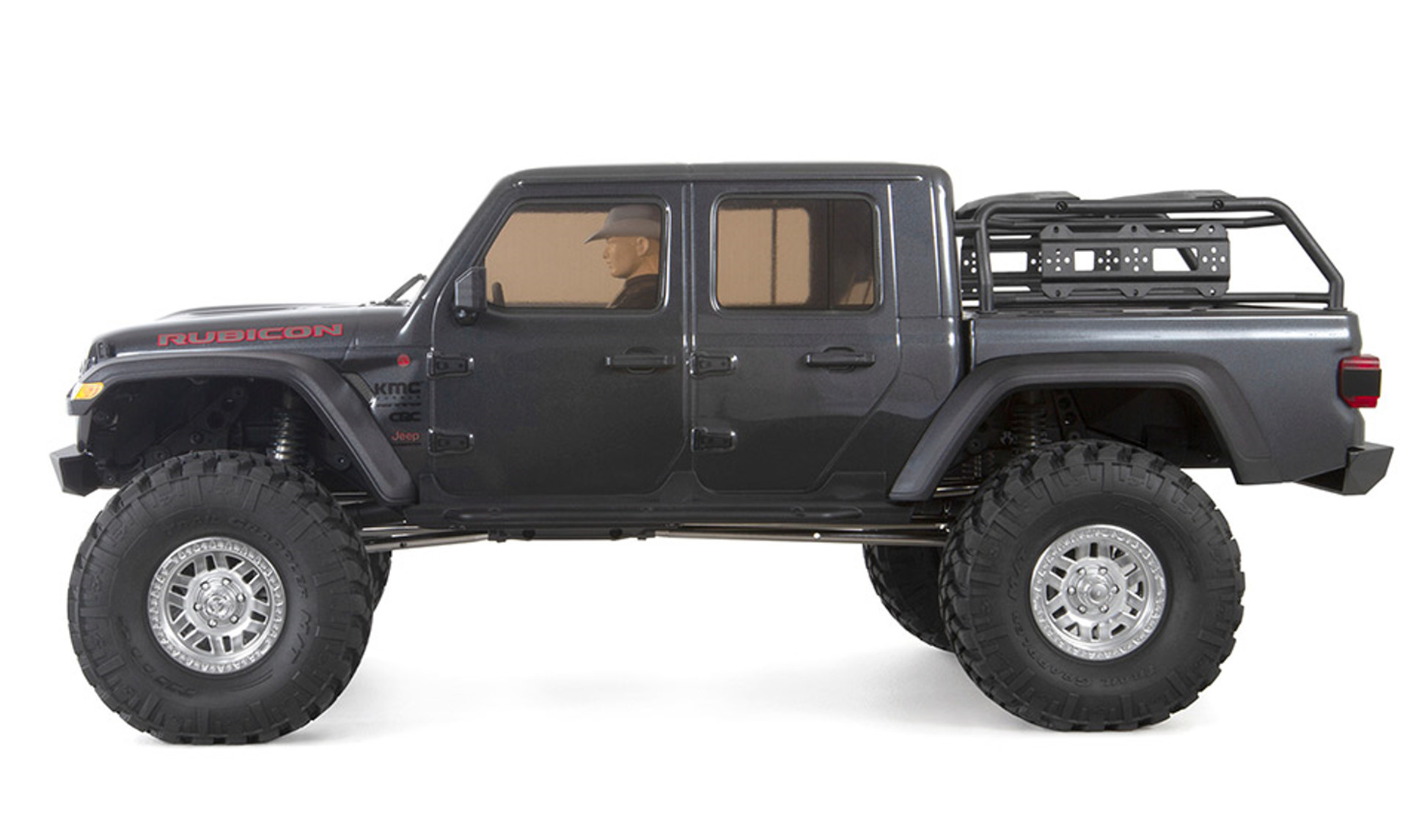 Axial 1/10 SCX10 III Jeep JT Gladiator Rock Crawler w/ Portals RTR Gray AXI03006T1