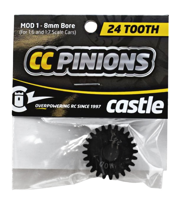 Castle Ritzel Stahl 24 Zähne 24T 8mm Modul 1 010-0065-28