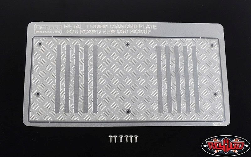 RC4WD Steel Diamond Tailgate Plate for Gelande II VVV-C1087