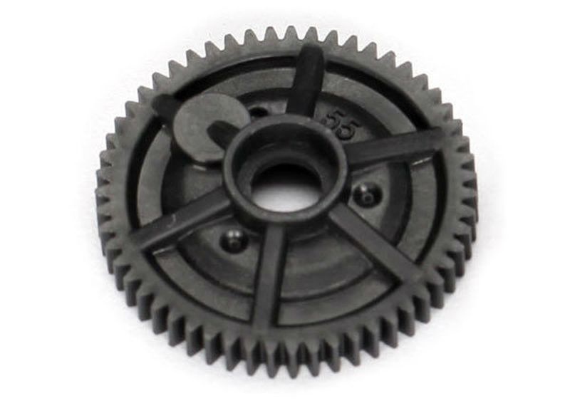 Traxxas Hauptzahnrad 55 Zähne 1/16 7047R - Abbildung 1