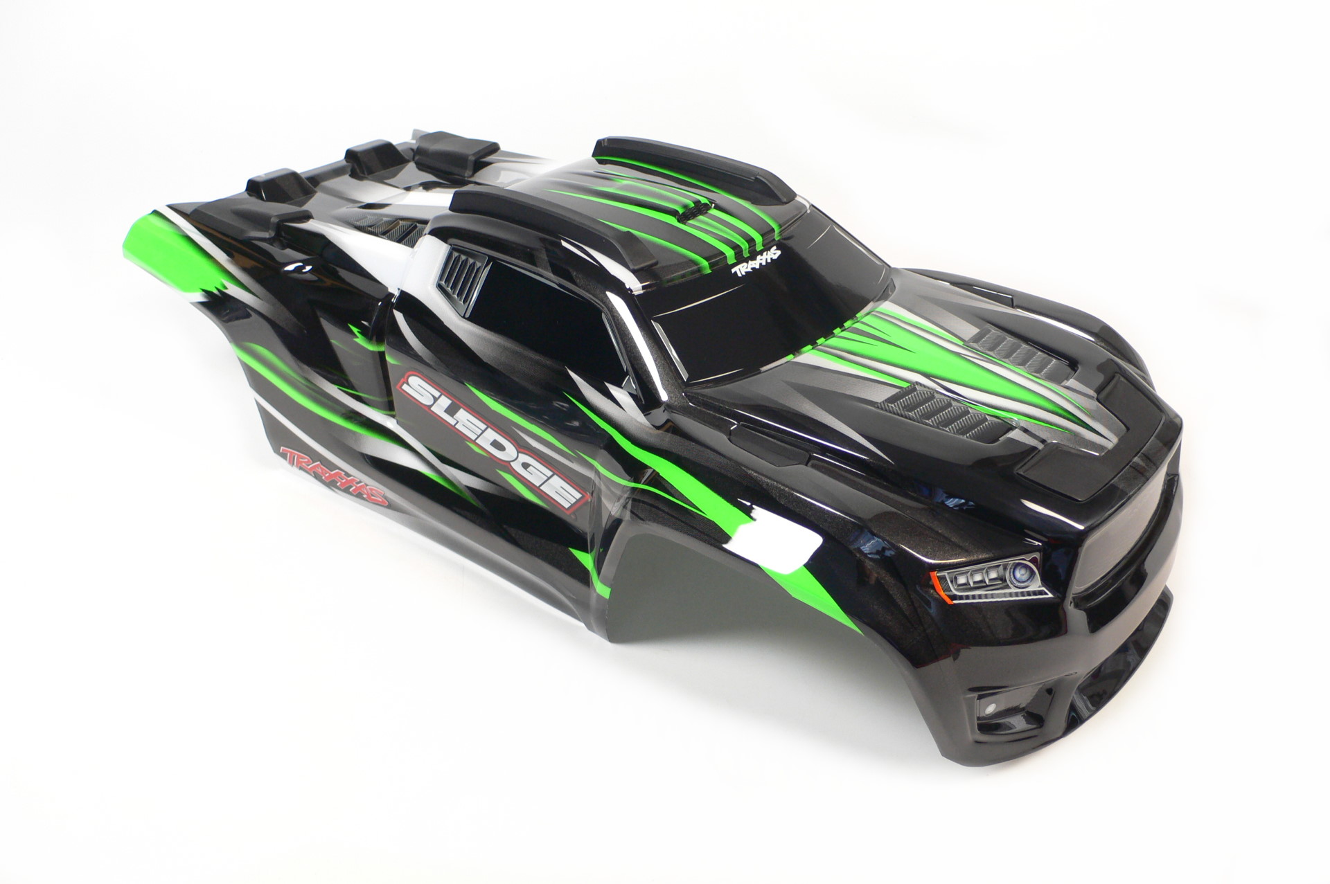 Traxxas Sledge Race Truck Karosserie Grün 9511G - Abbildung 1
