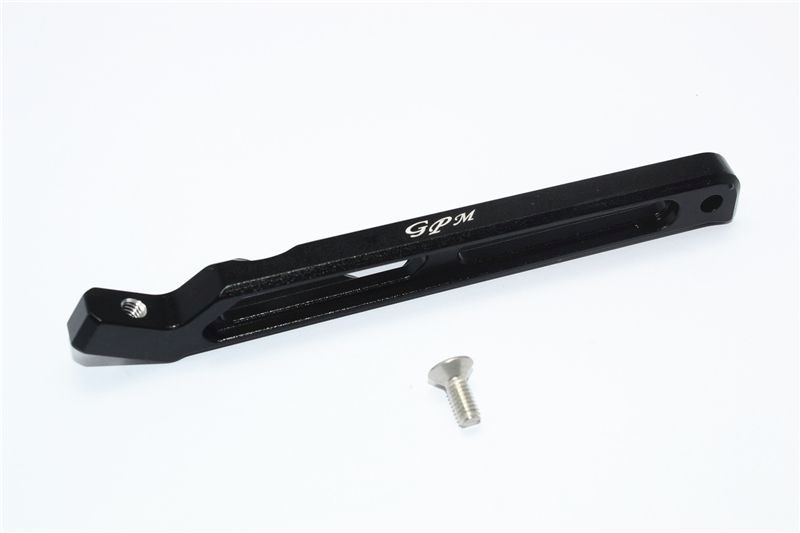 GPM Alu Chassis Verstärkung hinten schwarz ARRMA Senton, Outcast, Notorious 6s MAS016RBK